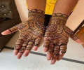 Bangle Length Mehndi One Side